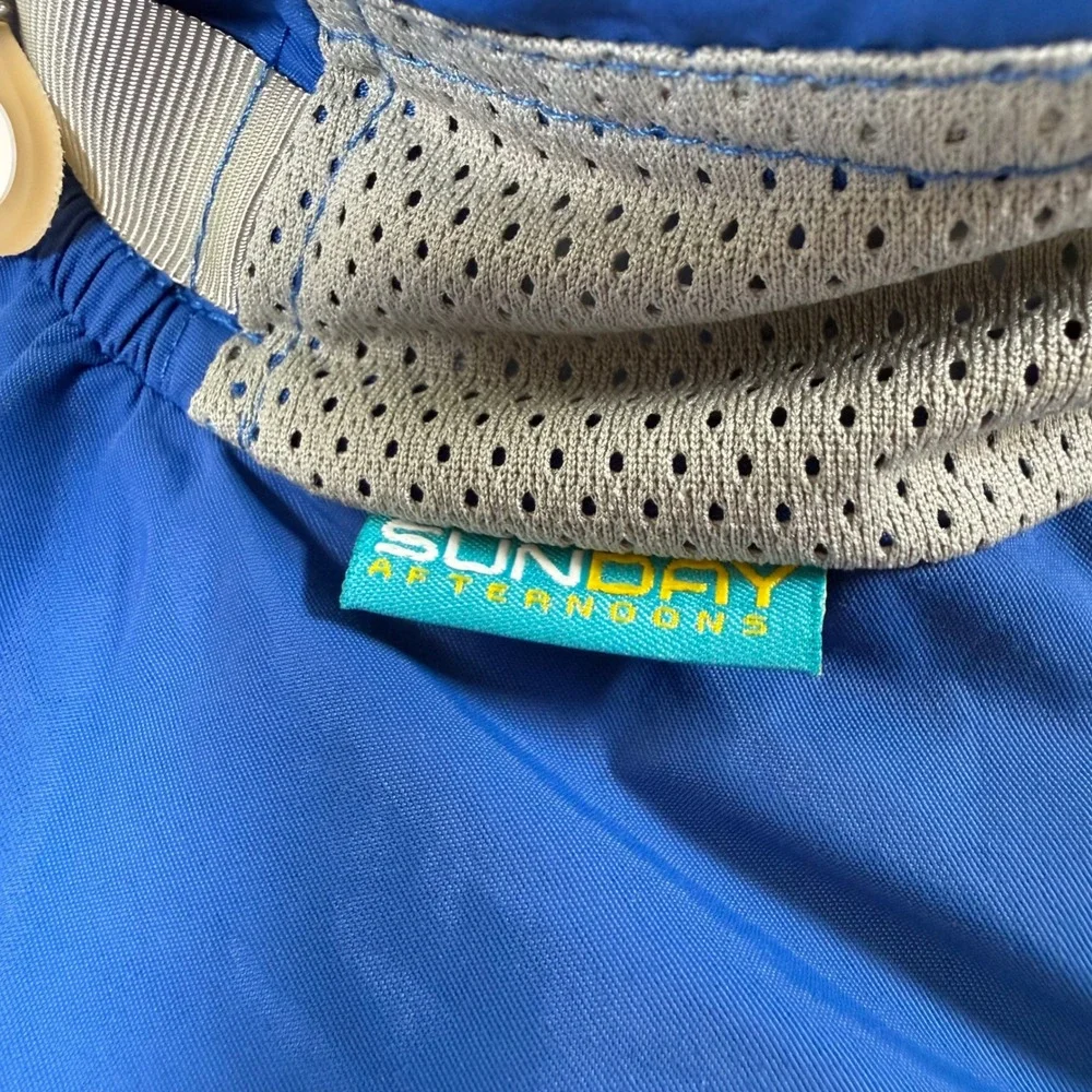 Sunday Afternoons Kids Play Hat Blue Medium 2-5 Years UPF 50 Sun Protection Swim